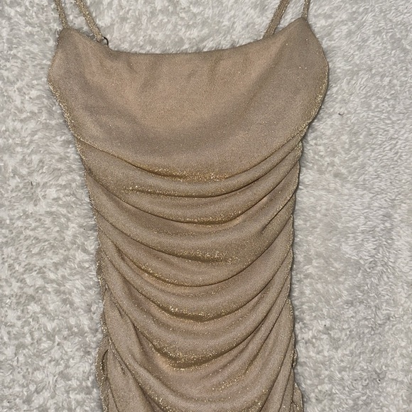 Oh polly midi sparkle dress - Picture 3 of 3